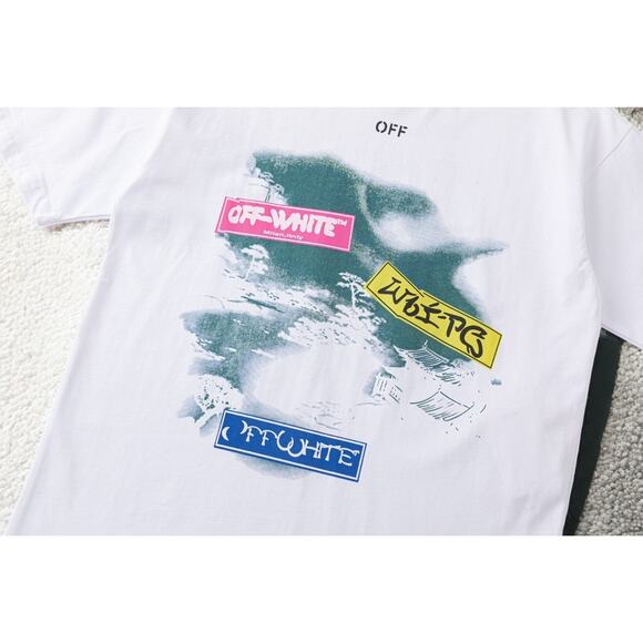 OFF-WHITE Crew neck, short sleeves size L - Picture 5 of 5